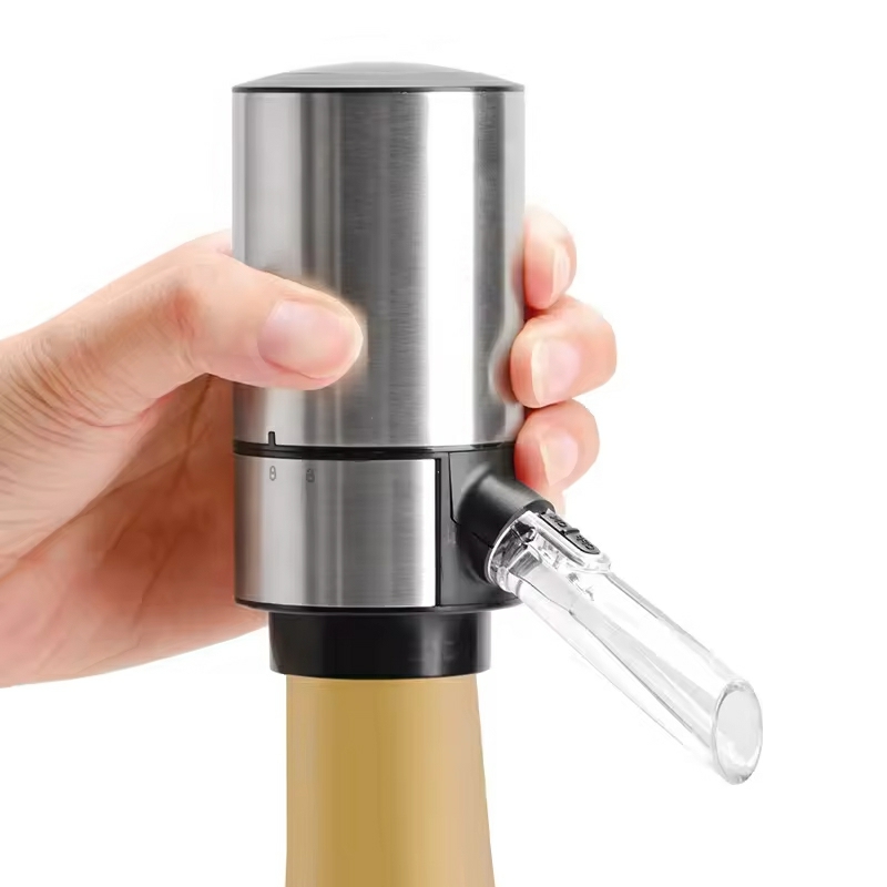 Wine Aerator Pour - Decantador instantáneo inteligente recargable, dispositivo eléctrico