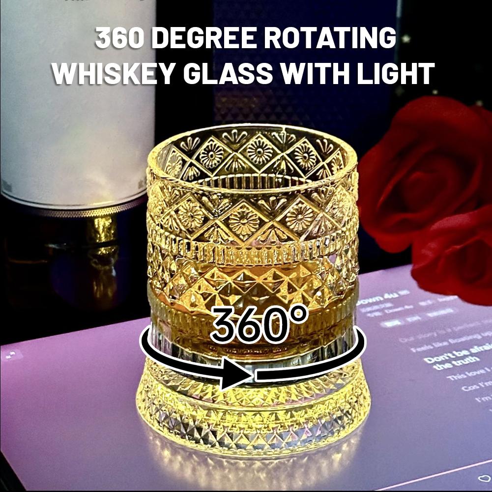 Wine Beer Whiskey - Vaso Giratorio para Whisky, Copa de