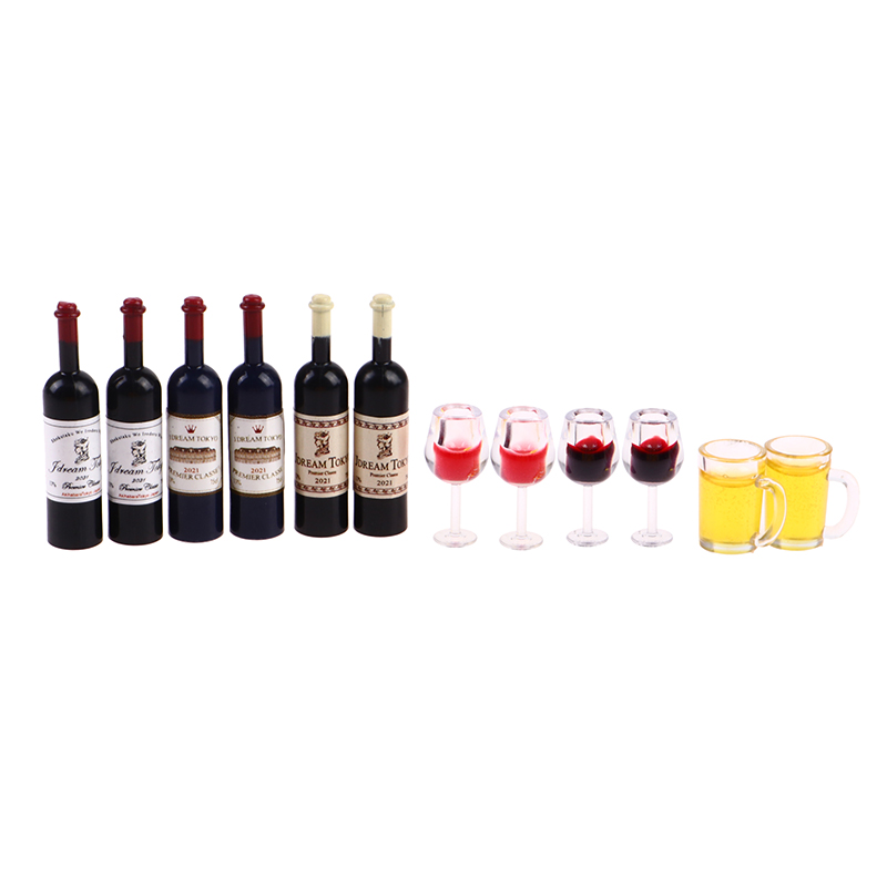 Wine Beer House - Juego de Muebles en Miniatura para