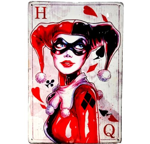 Wine Tag Label - Letrero Metálico Vintage Ilustrado de Quinn