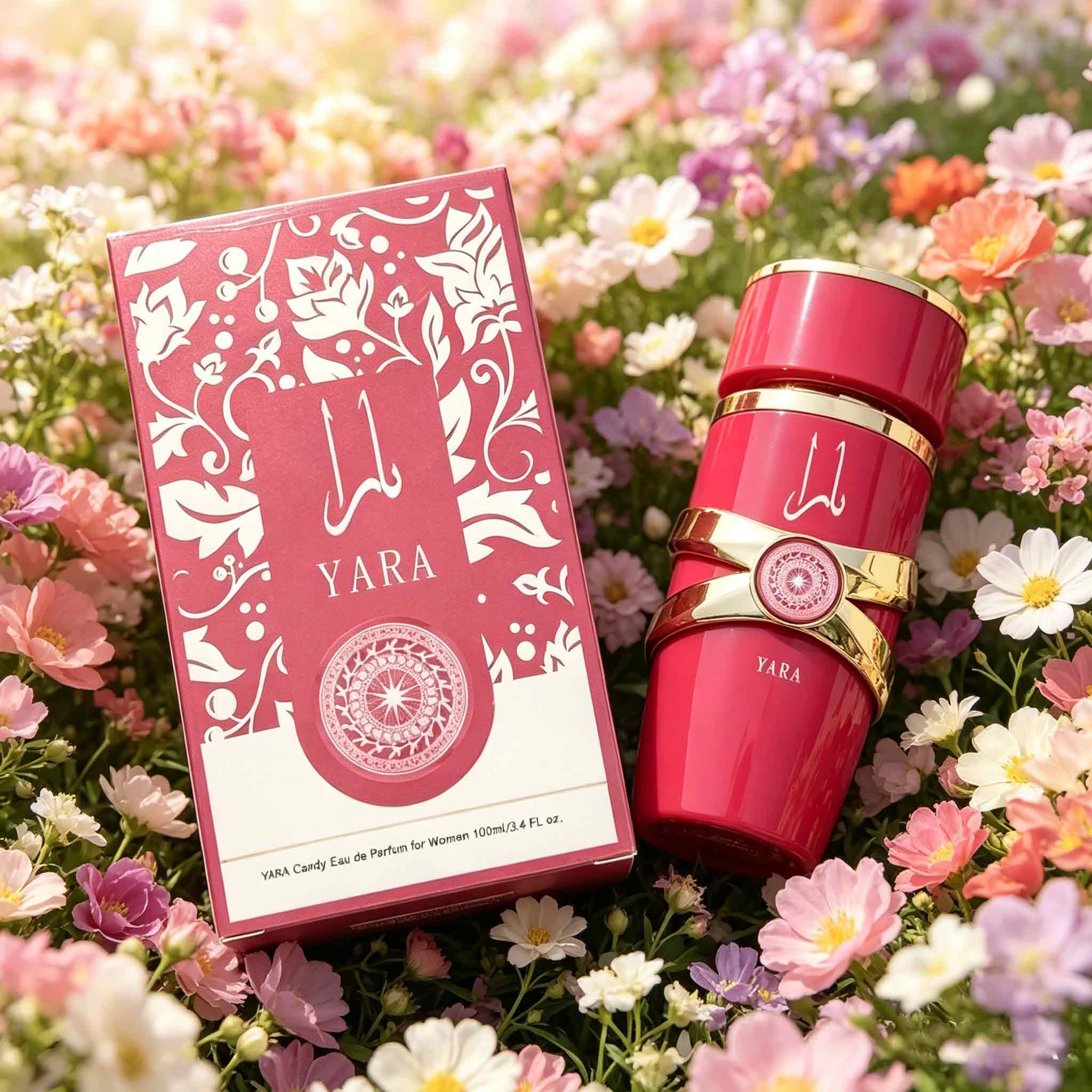 Wine&Beer Help - Perfume Yara Middle East, Botella Roja