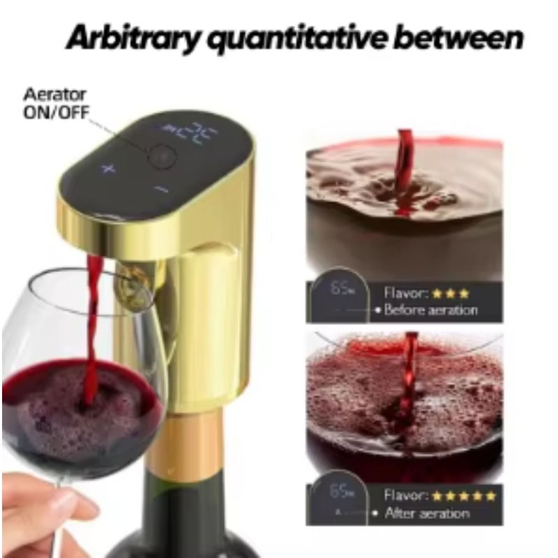 Dispensador de Vino Eléctrico  - Wine Aerator Pour reseña y precio