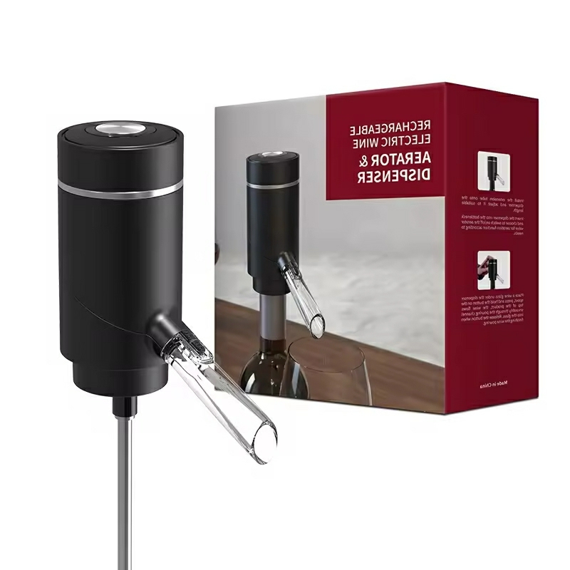 Decantador instantáneo intelig - Wine Aerator Pour reseña y precio