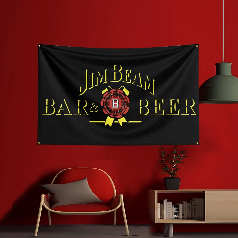 Bandera de poliéster impresa d - Wine Beer Garden reseña y precio