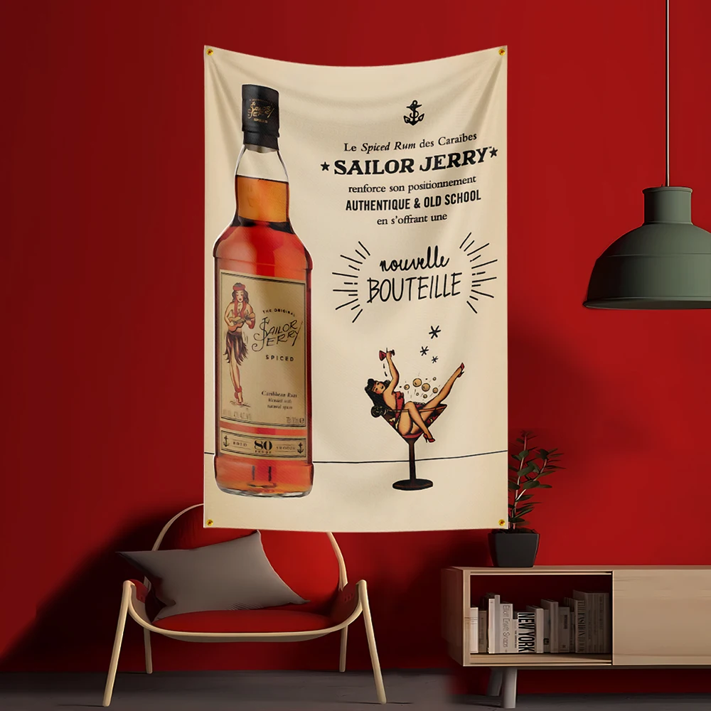 Bandera de ron S-Sailor Jerrys - Wine Beer Garden reseña y precio