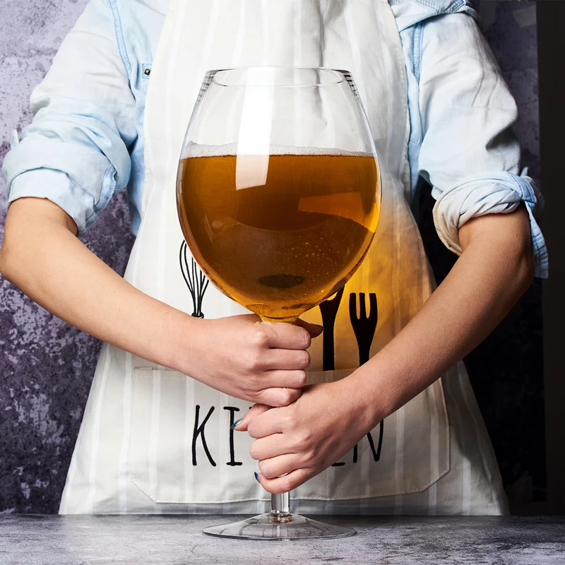 Vaso gigante para vino y cerve - Wine To Beer To Liquor reseña y precio