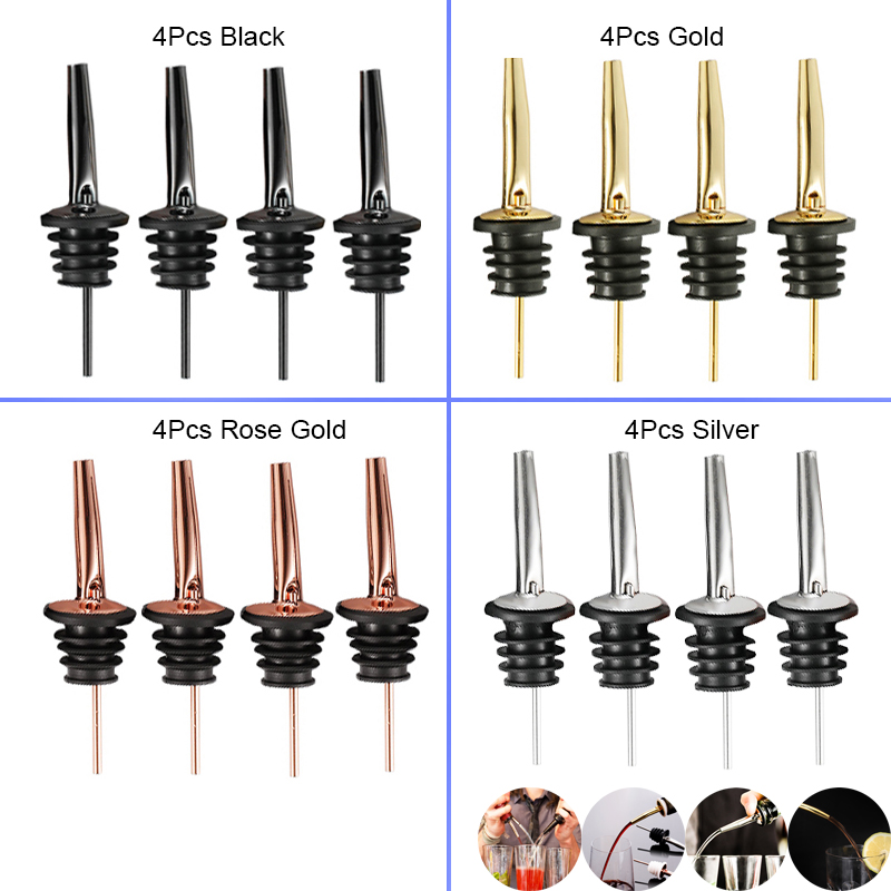 Vertedores de licor negros/oro - Wine Aerator Pour reseña y precio