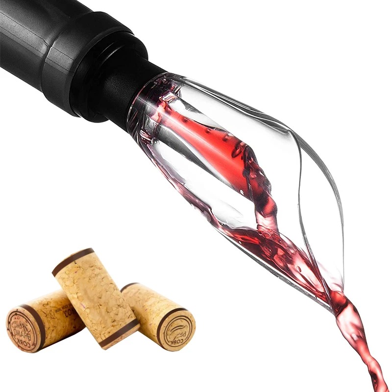 Nuevo decantador de vino mágic - Wine Aerator Pour reseña y precio
