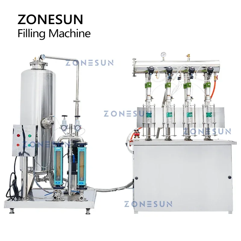 ZONESUN-máquina de llenado iso - Wine Beers reseña y precio
