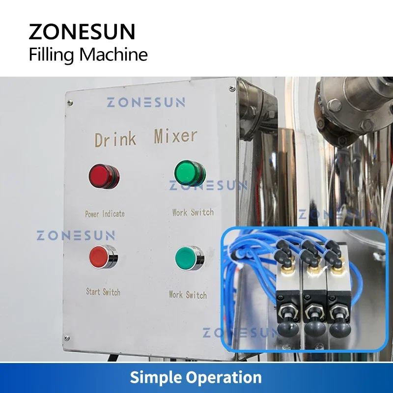 ZONESUN-máquina de llenado iso - Wine Beers reseña y precio
