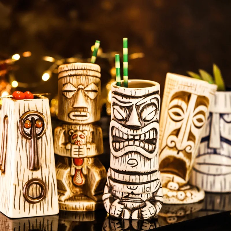 Taza de cerámica creativa, tót - Wine Beer Whiskey reseña y precio