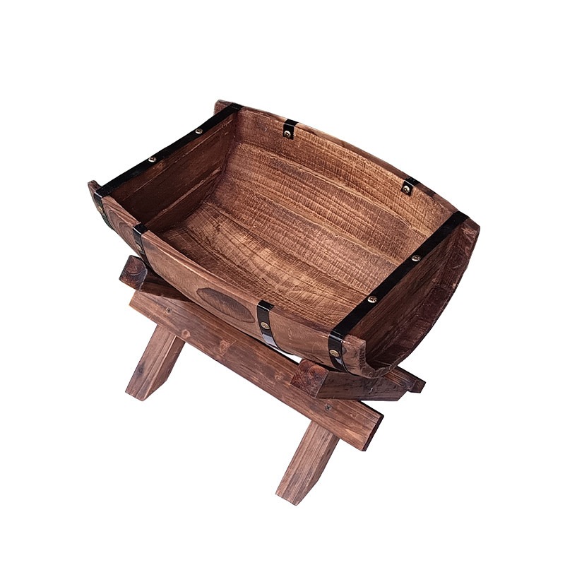 Maceta de barril de vino, medi - Wine Beer Garden reseña y precio